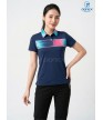 Áo thể thao nữ AC-3858-12-01 Navy phối trắng